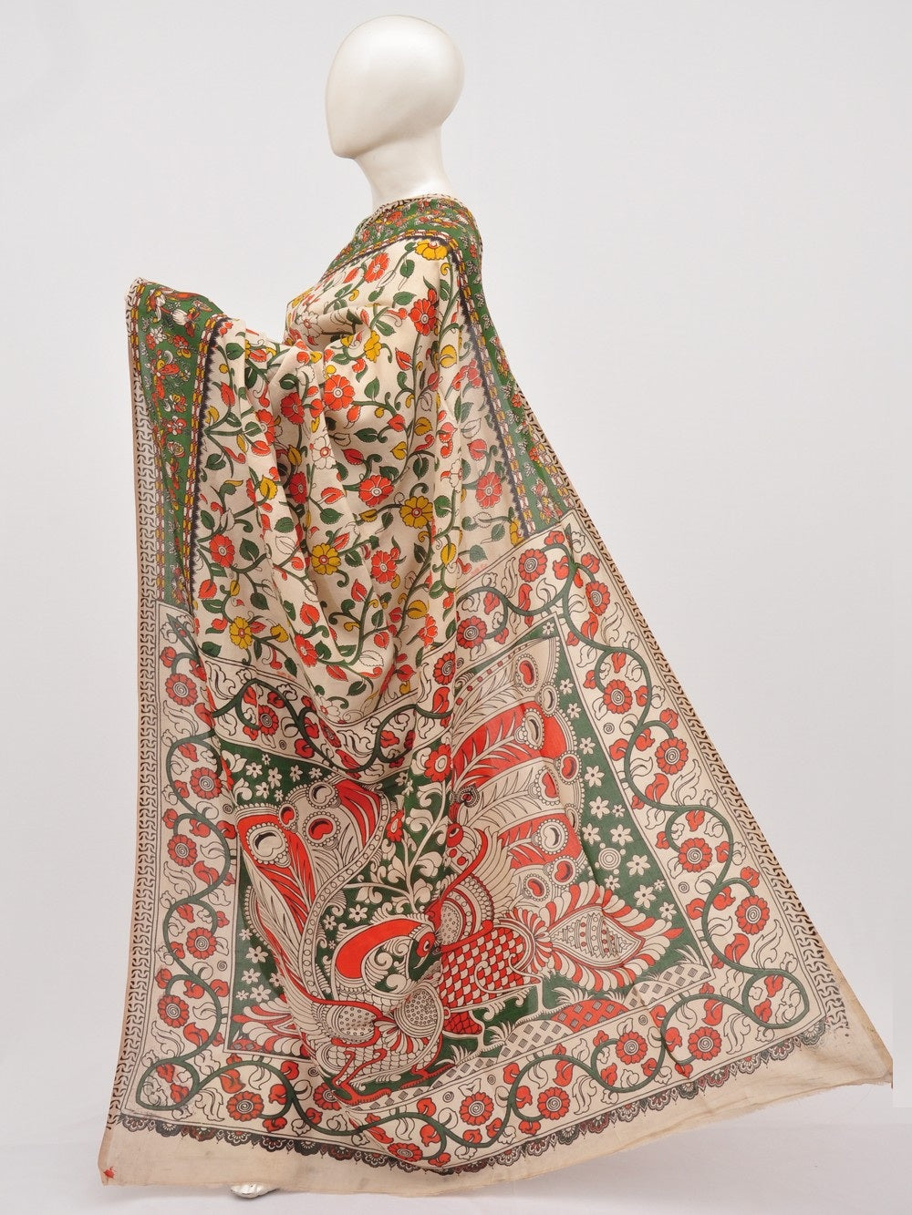 Kalamkari Silk Sarees [D91020032]