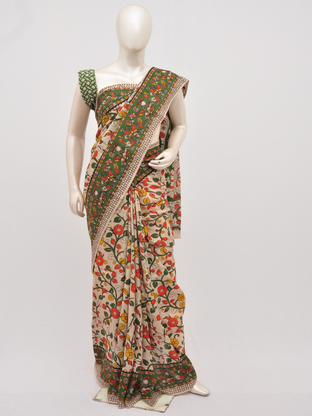 Kalamkari Silk Sarees [D91020032]