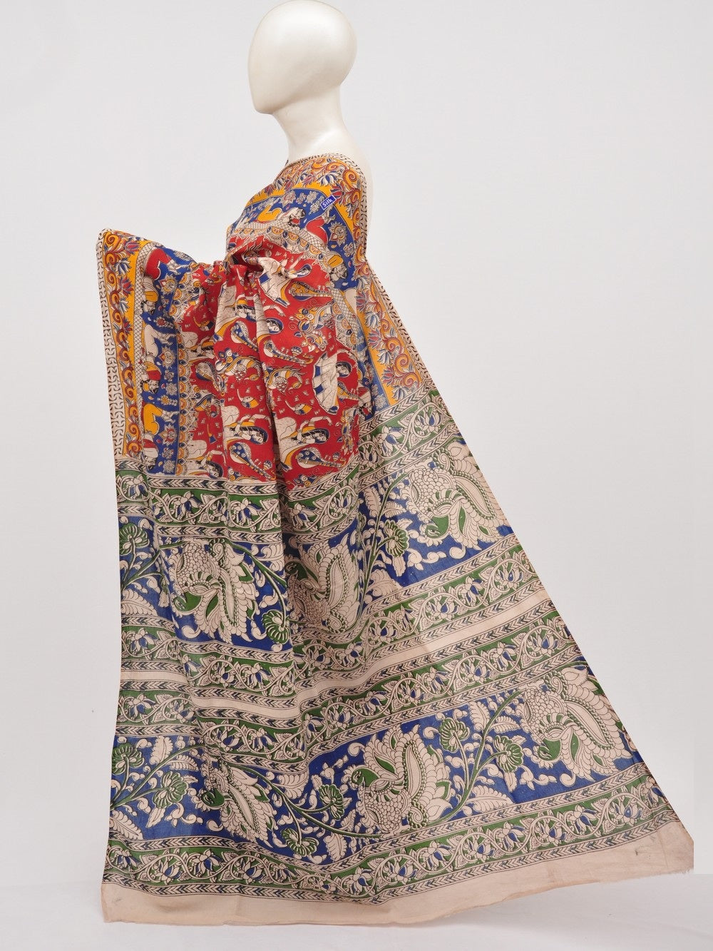 Kalamkari Silk Sarees [D91020033]