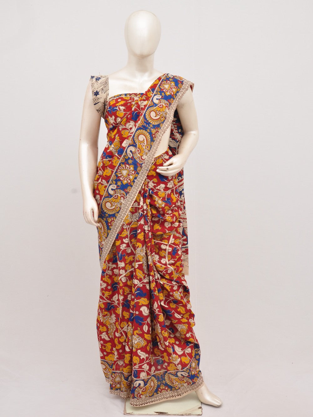 Kalamkari Silk Sarees [D91020034]