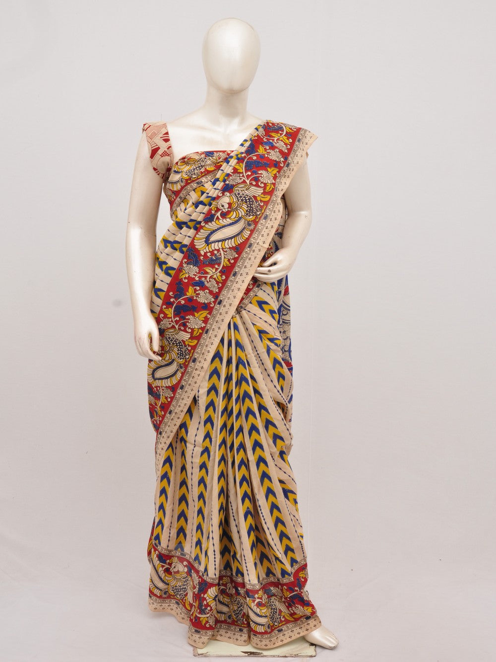 Kalamkari Silk Sarees [D91020037]