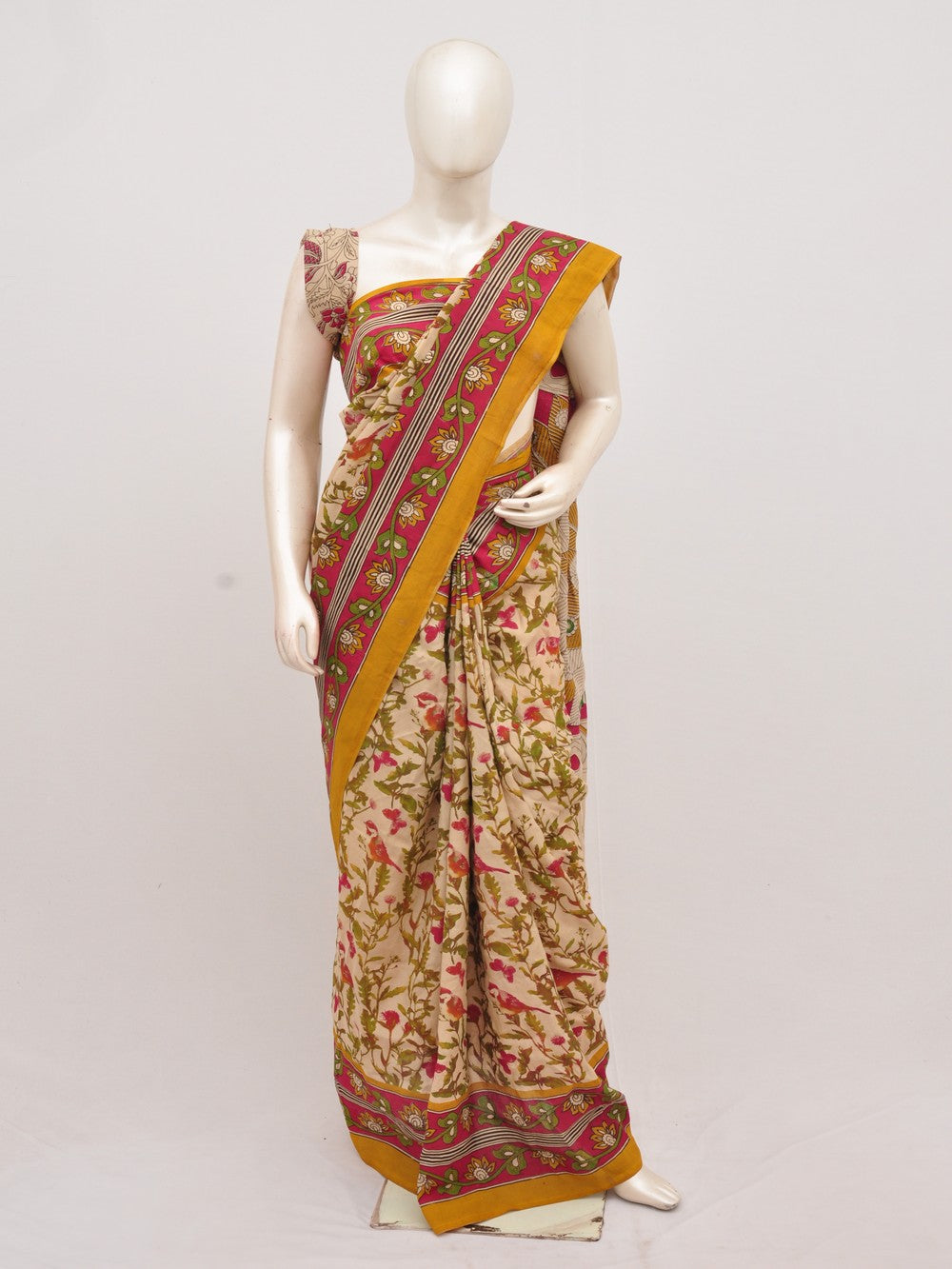 Kalamkari Silk Sarees [D91020042]