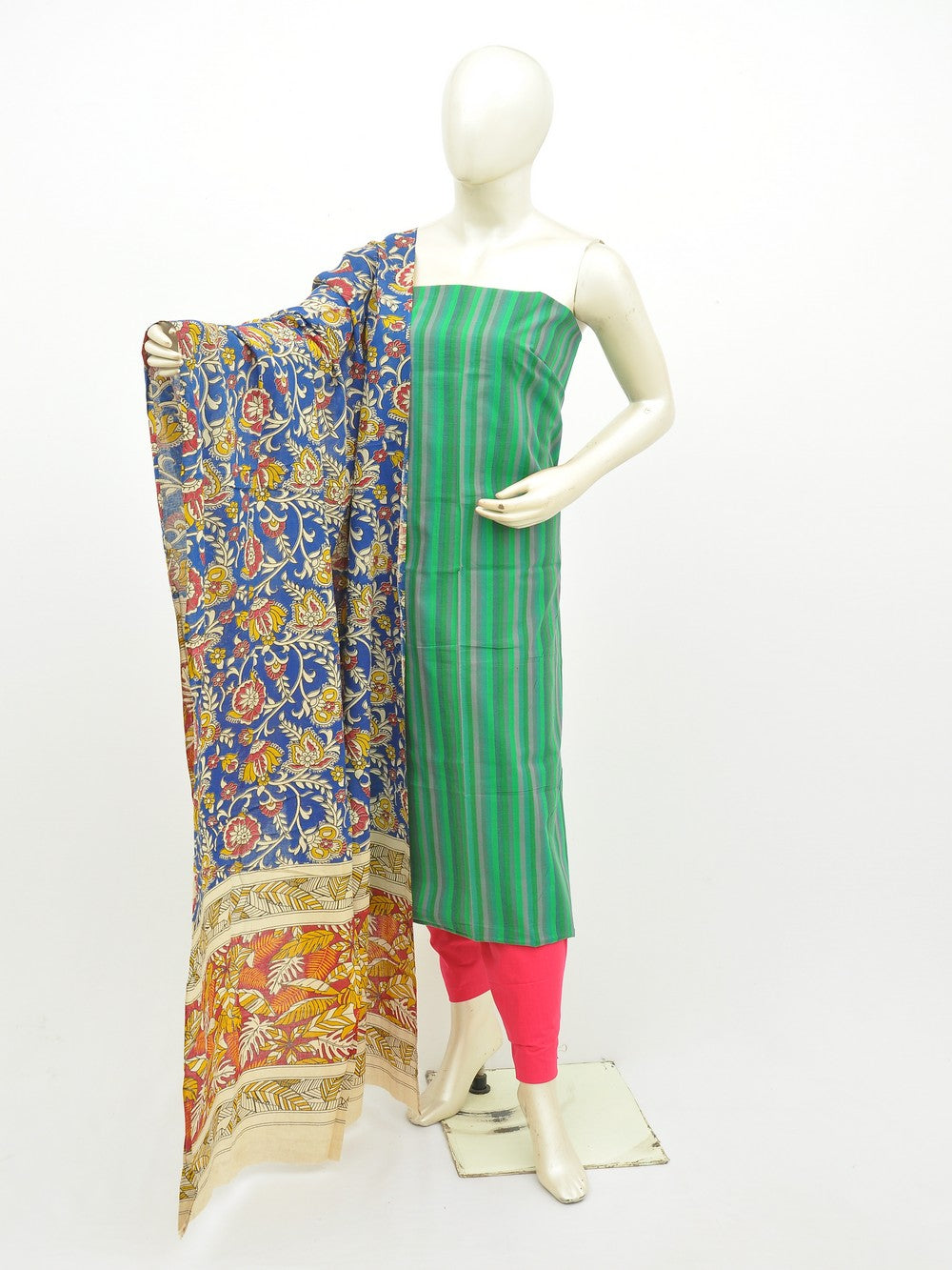 Kalamkari Mangalagiri Dress Material [D10831050]