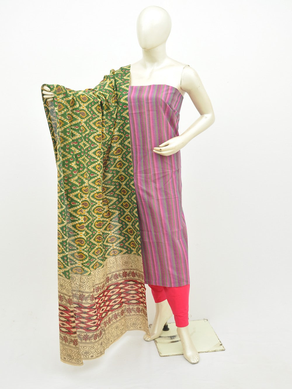 Kalamkari Mangalagiri Dress Material [D10831051]