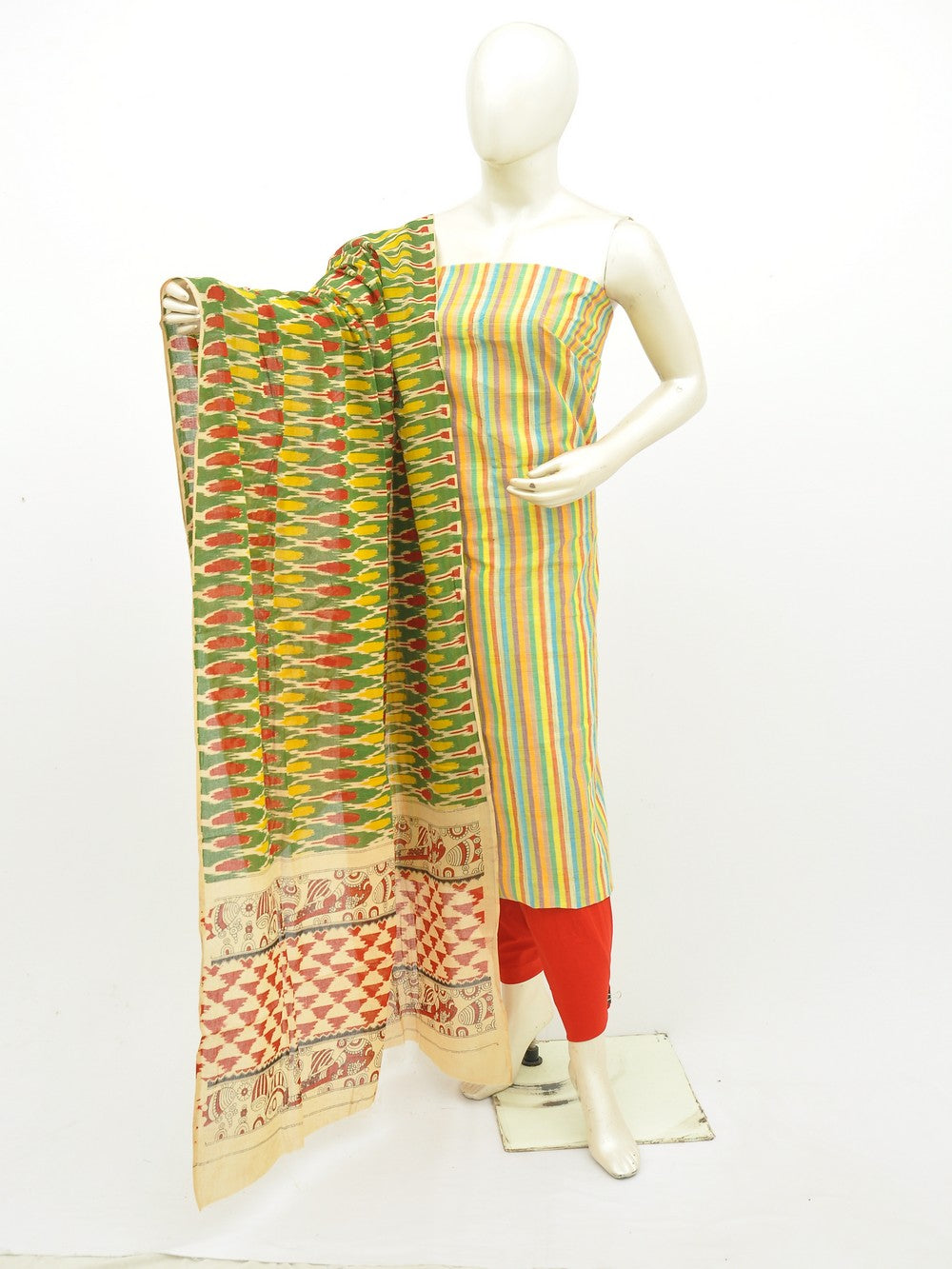 Kalamkari Mangalagiri Dress Material [D10831059]