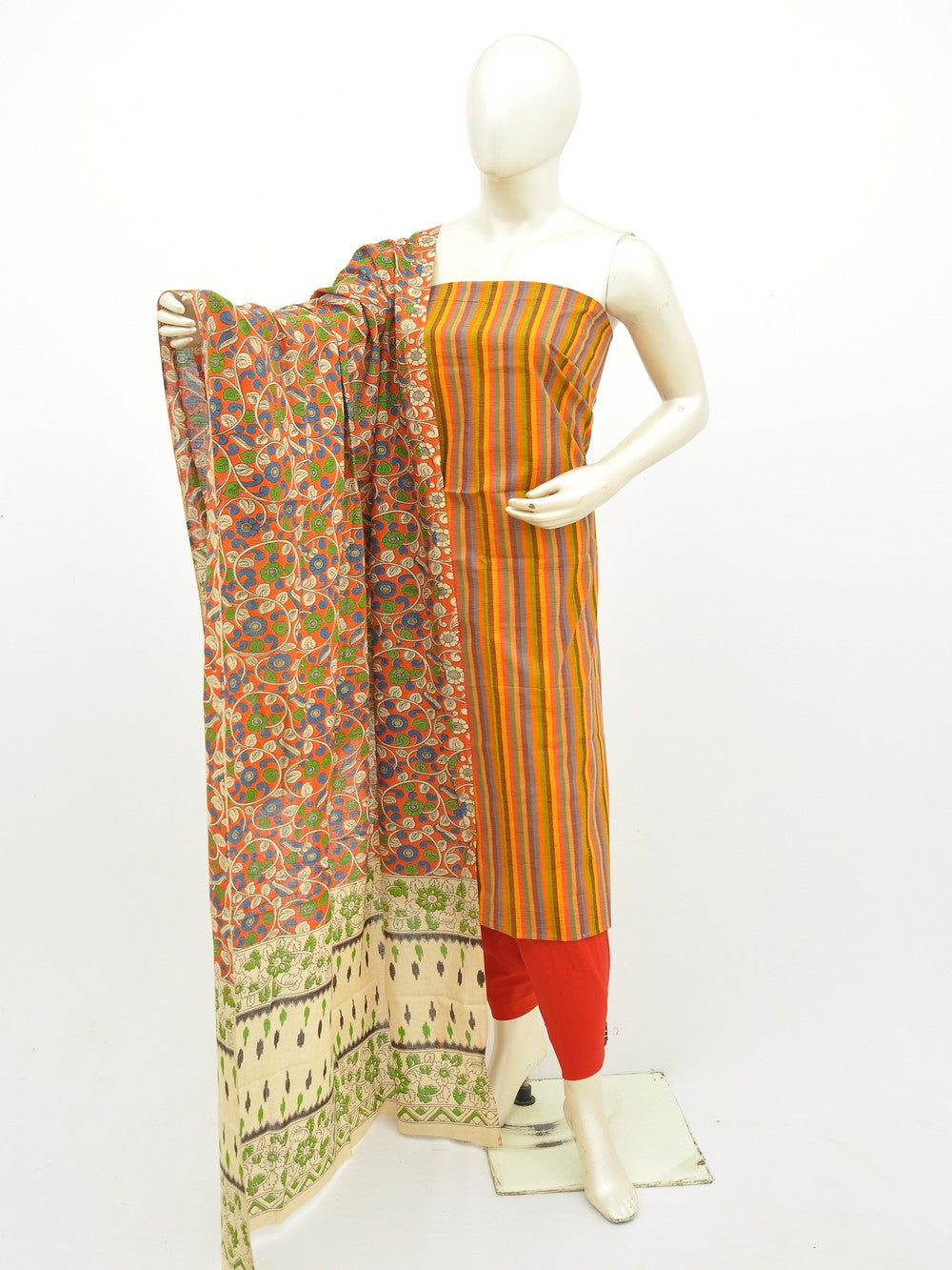 Kalamkari Mangalagiri Dress Material [D10831060]