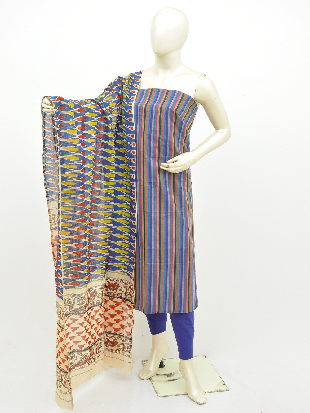 Kalamkari Mangalagiri Dress Material [D10831066]