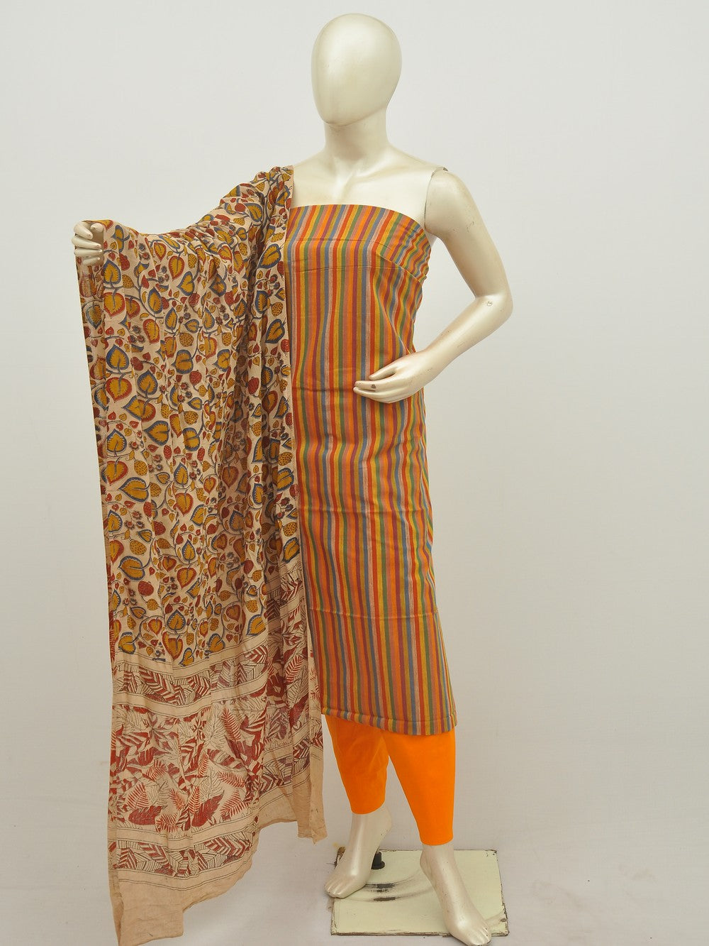 Kalamkari Mangalagiri Dress Material [D20124005]