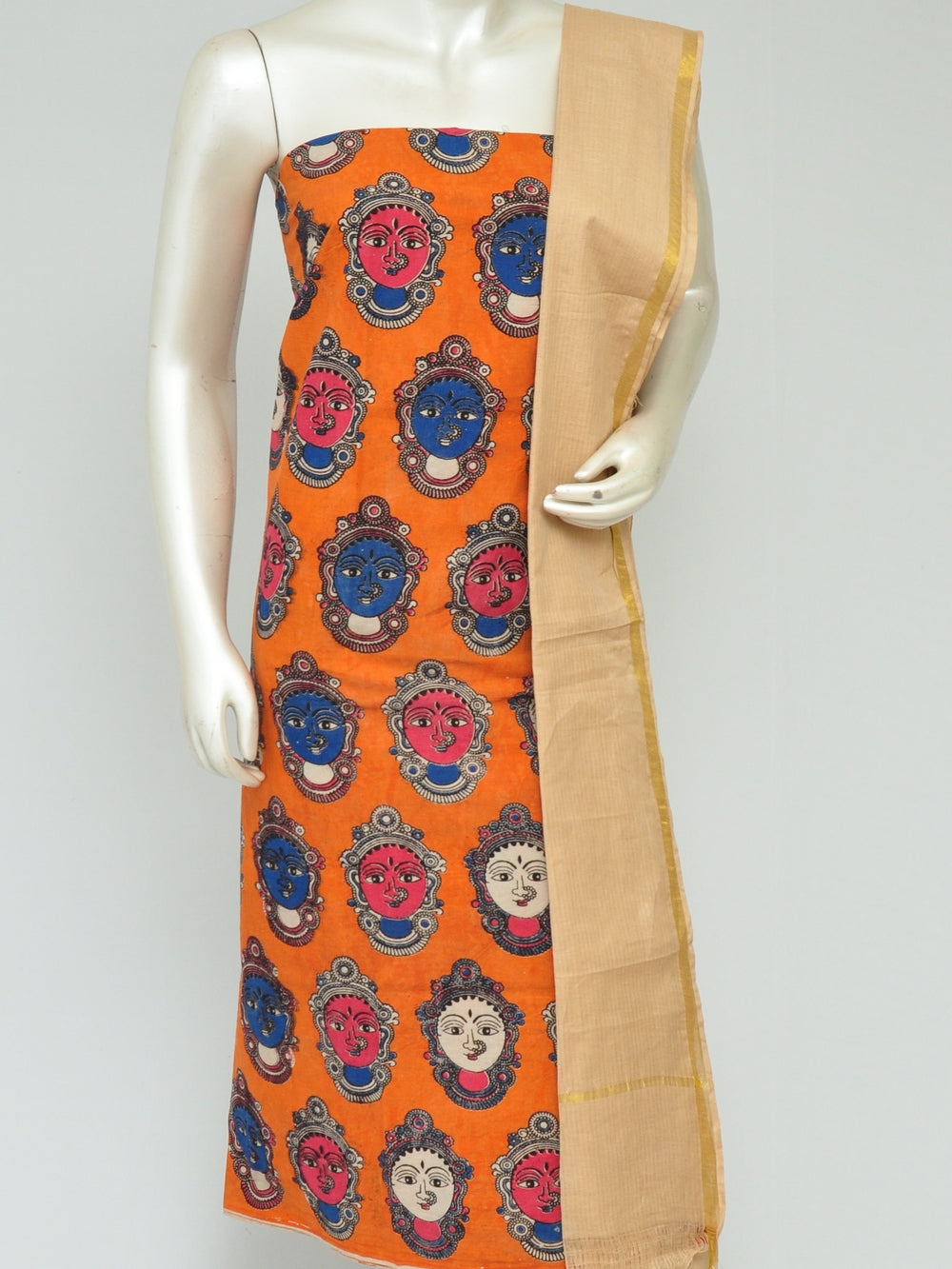 Kalamkari Dress Material    [D80120072]