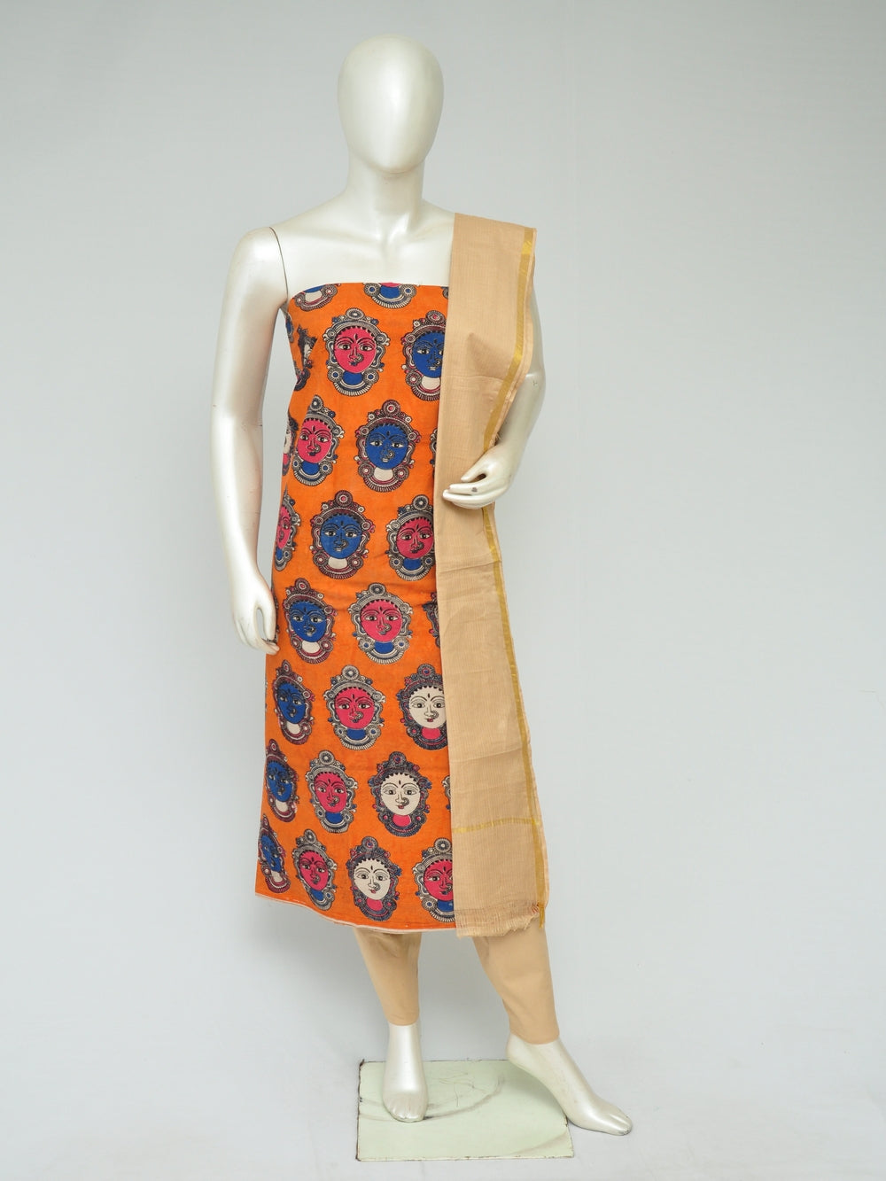Kalamkari Dress Material    [D80120072]