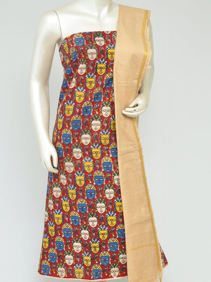 Kalamkari Dress Material    [D80120077]
