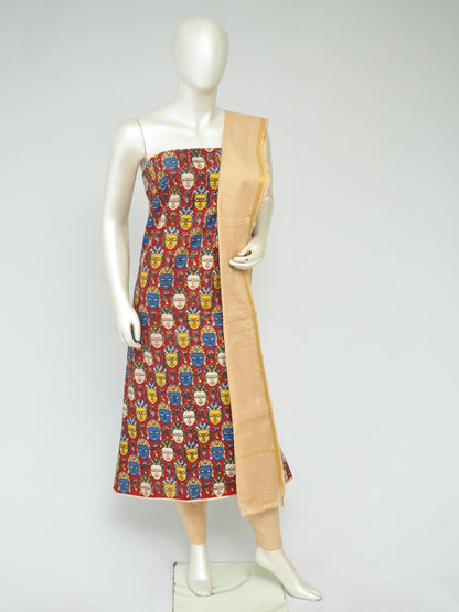 Kalamkari Dress Material    [D80120077]