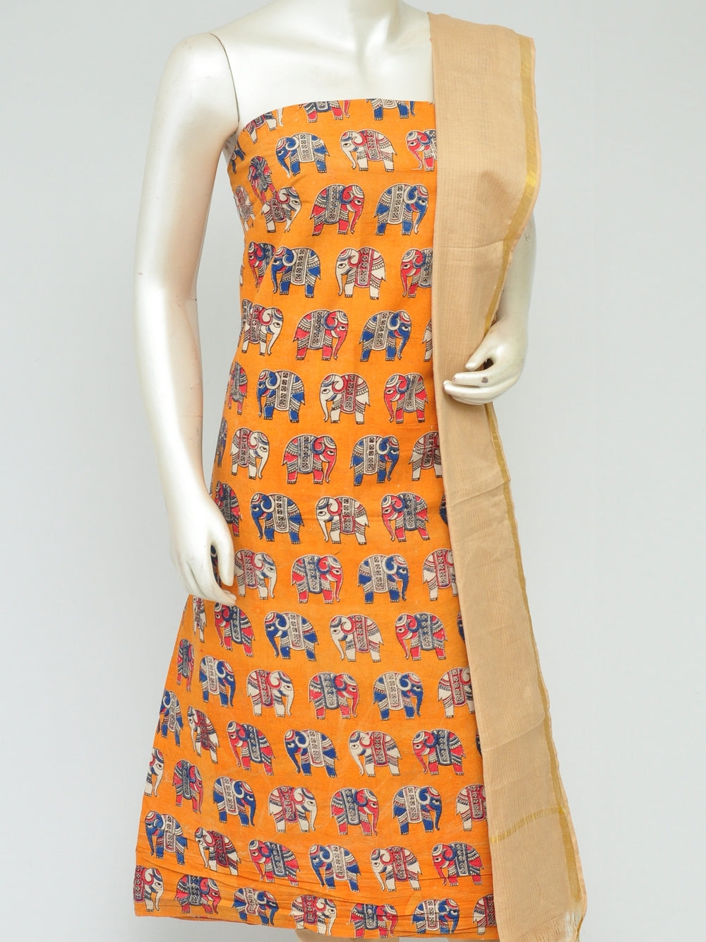 Kalamkari Dress Material    [D80120079]