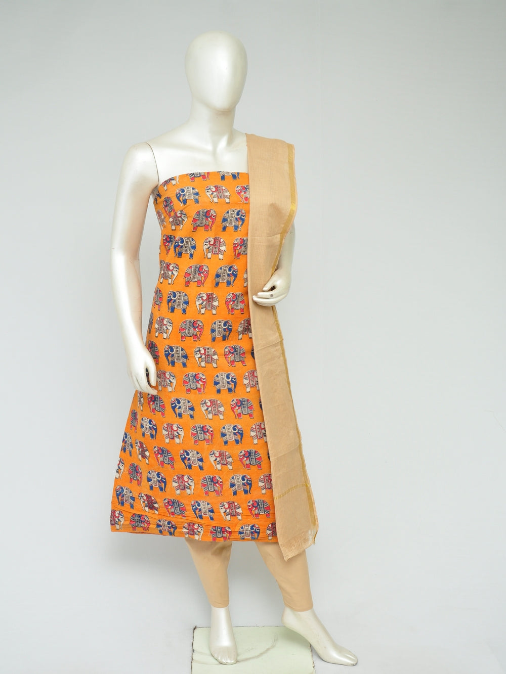 Kalamkari Dress Material    [D80120079]