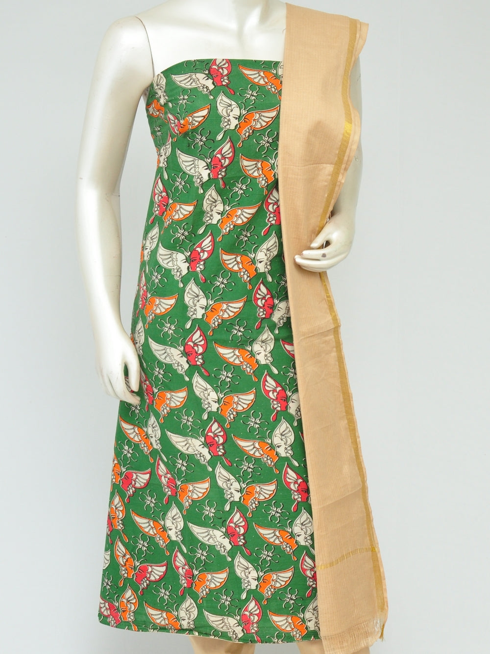 Kalamkari Dress Material    [D80120082]