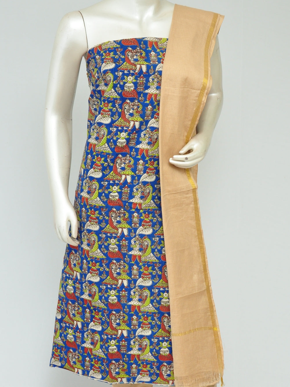 Kalamkari Dress Material    [D80120083]