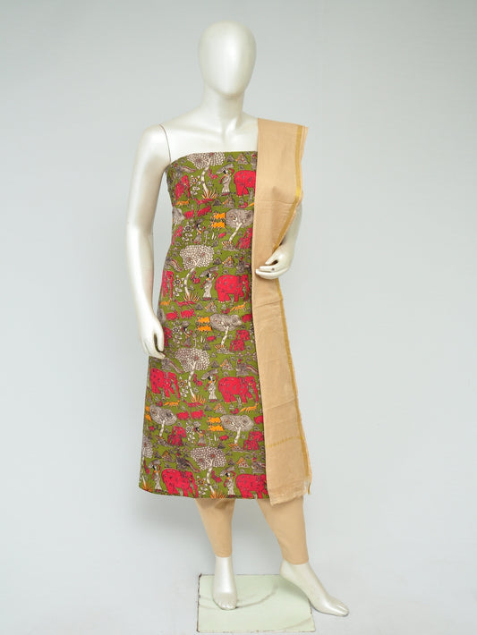 Kalamkari Dress Material    [D80120086]