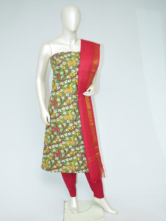 Kalamkari Dress Material    [D80120090]