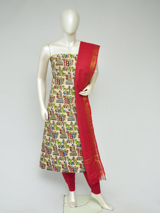 Kalamkari Dress Material    [D80120092]