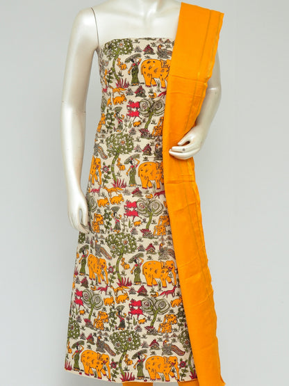 Kalamkari Dress Material    [D80120098]