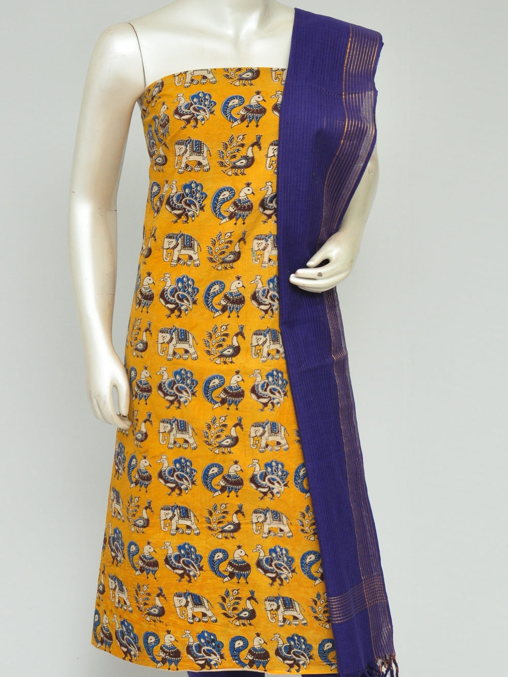 Kalamkari Dress Material    [D80120104]