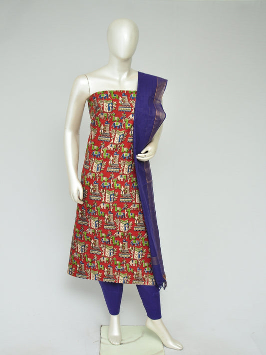 Kalamkari Dress Material    [D80120106]