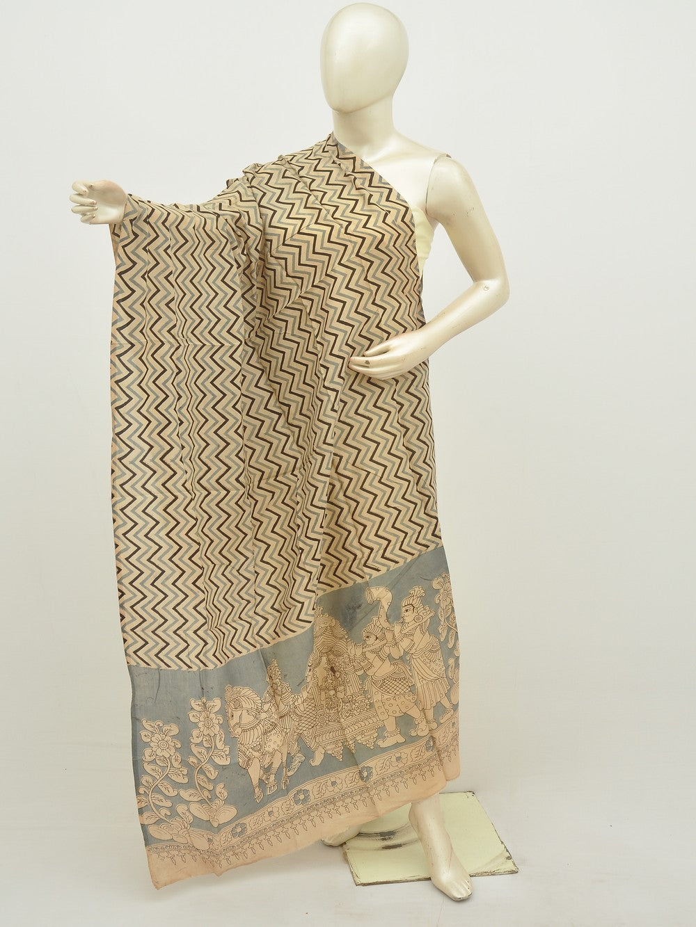 Kalamkari Silk Chunnis [D20122029]