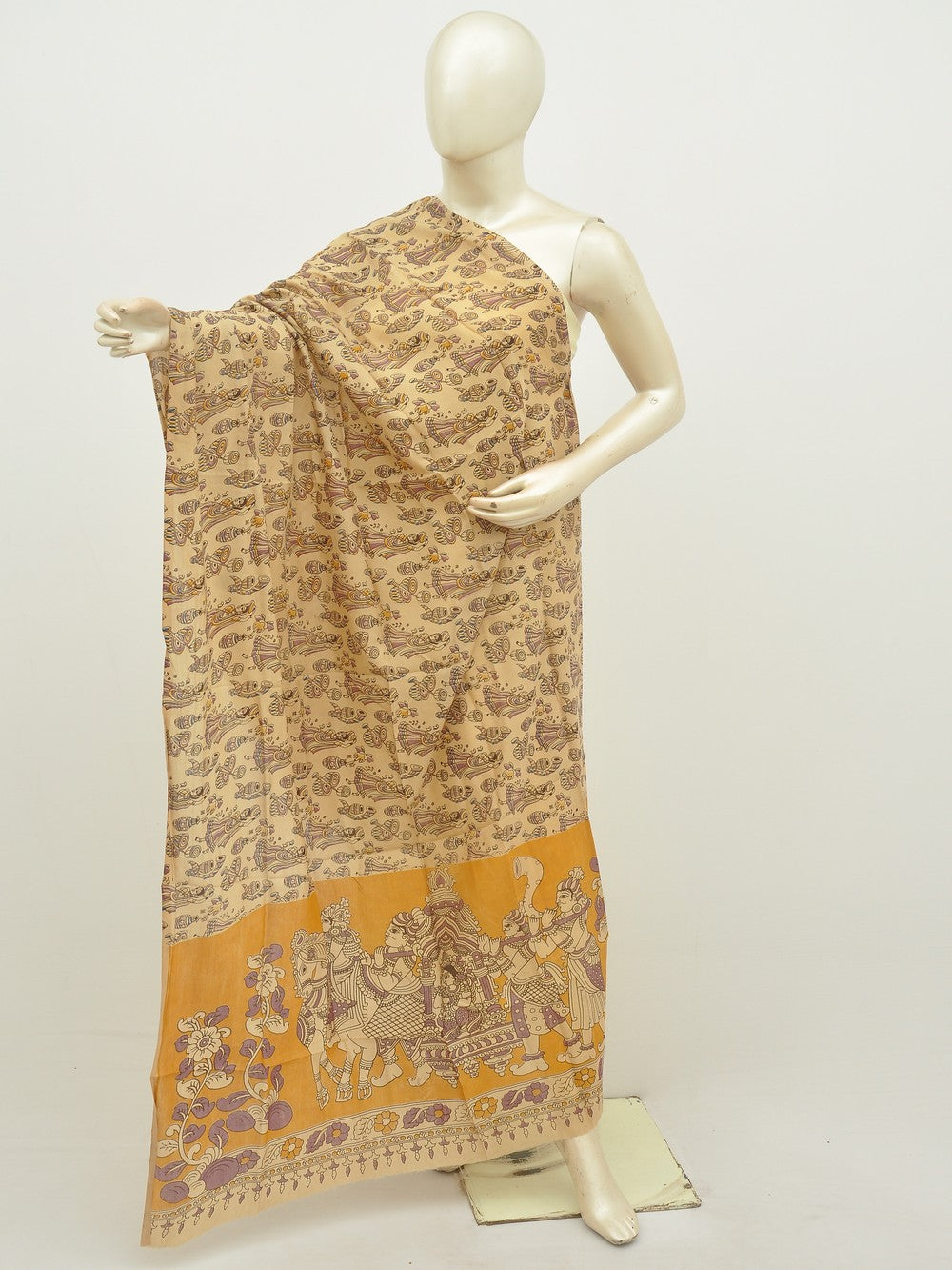 Kalamkari Silk Chunnis [D20122036]