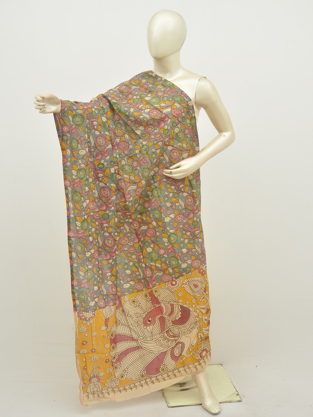 Kalamkari Silk Chunnis [D20122052]