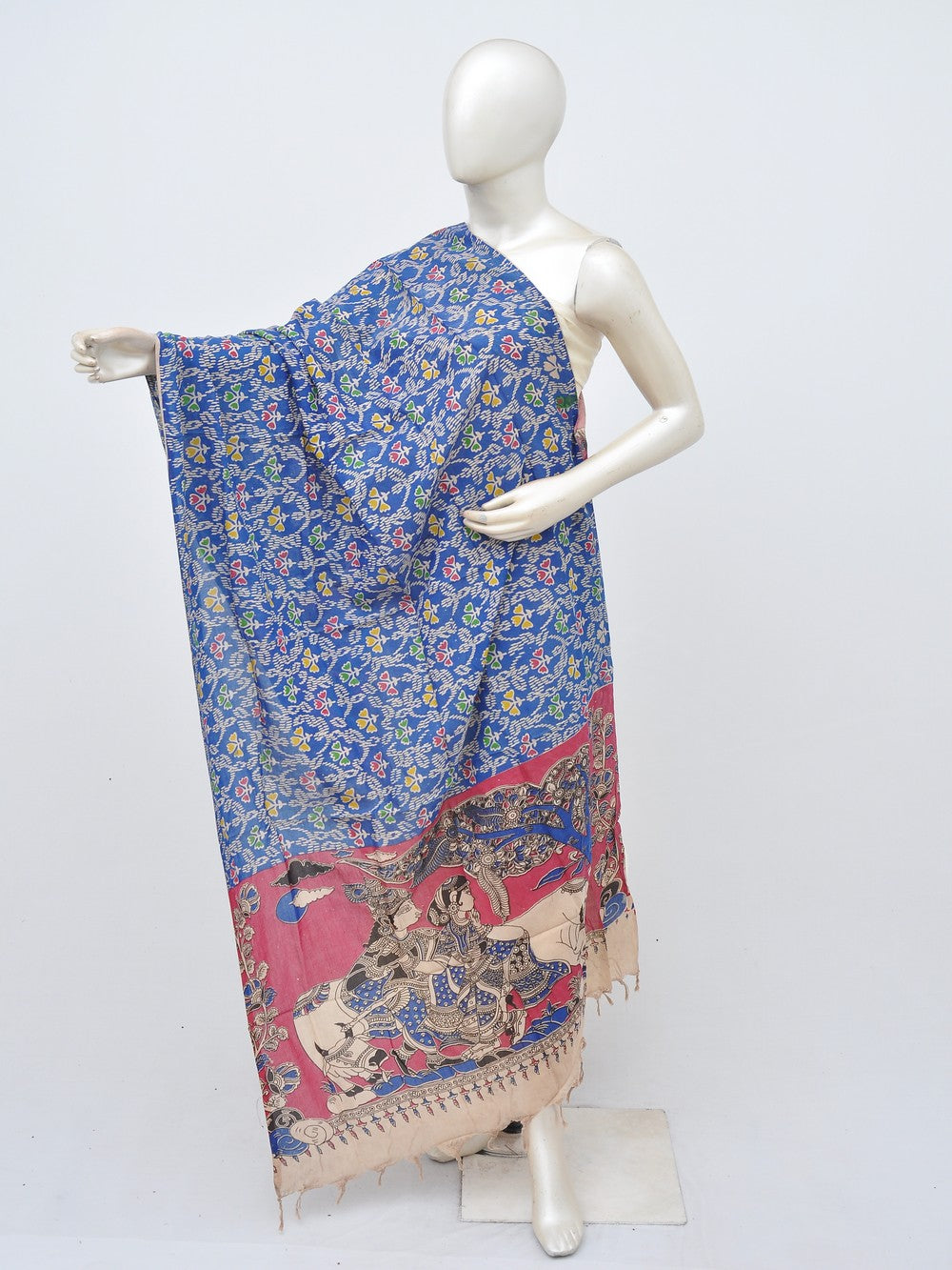Kalamkari Silk Chunnis [D30402048]