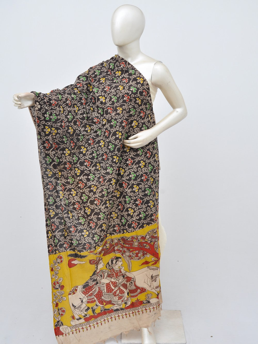 Kalamkari Silk Chunnis [D30402051]