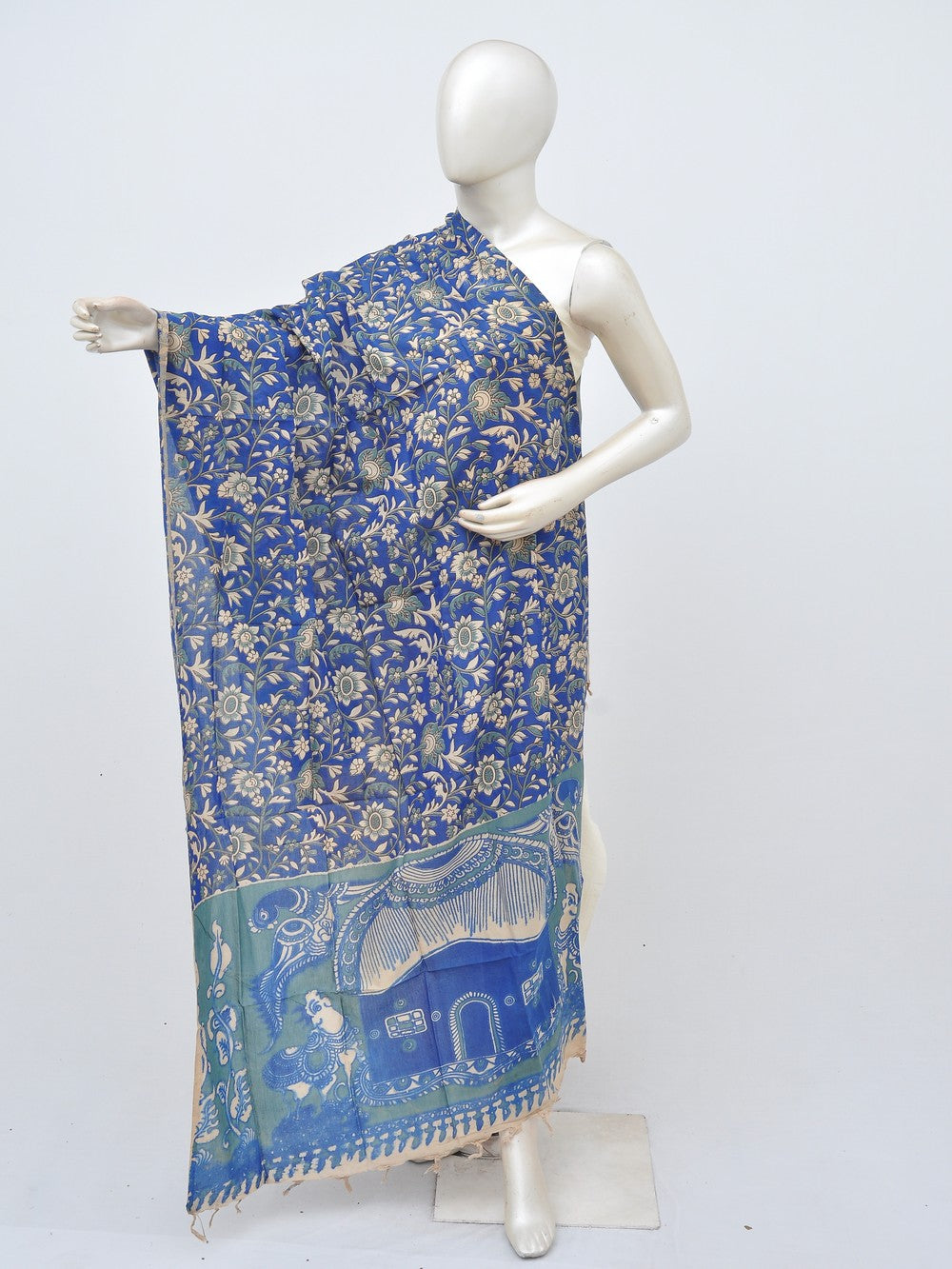 Kalamkari Silk Chunnis [D30402052]