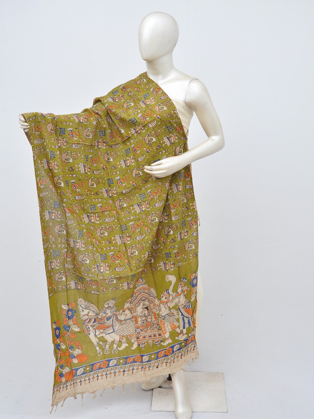 Kalamkari Silk Chunnis [D30402062]