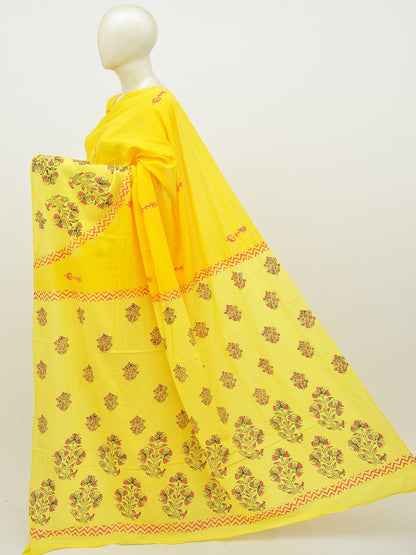 Kalamkari Special Print Cotton Saree [D20108002]