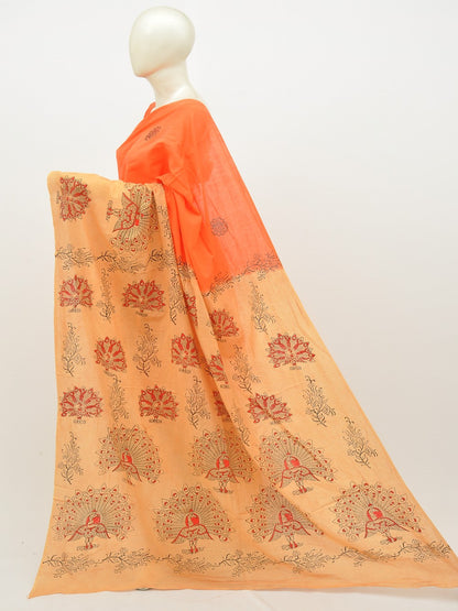Kalamkari Special Print Cotton Saree [D20108003]