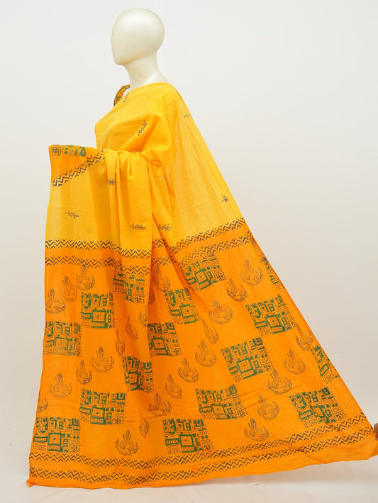 Kalamkari Special Print Cotton Saree [D20108005]