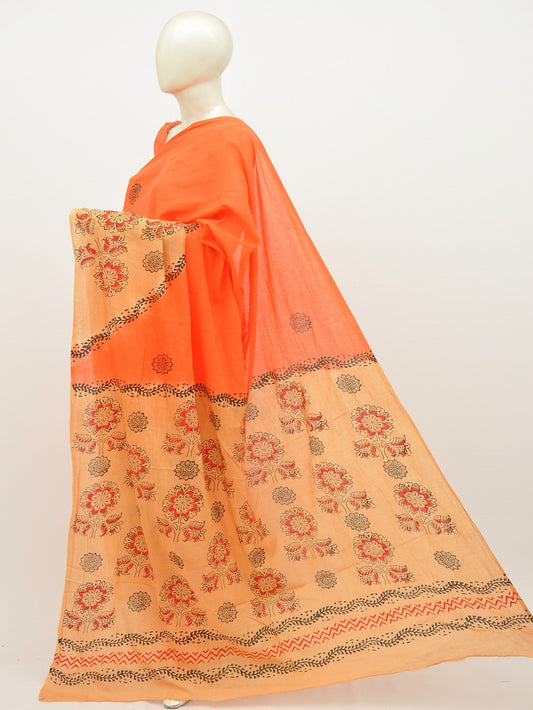 Kalamkari Special Print Cotton Saree [D20108008]