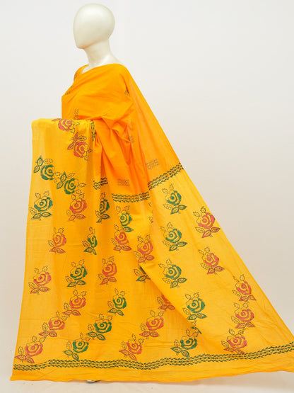 Kalamkari Special Print Cotton Saree [D20108012]