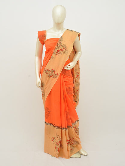 Kalamkari Special Print Cotton Saree [D20112016]