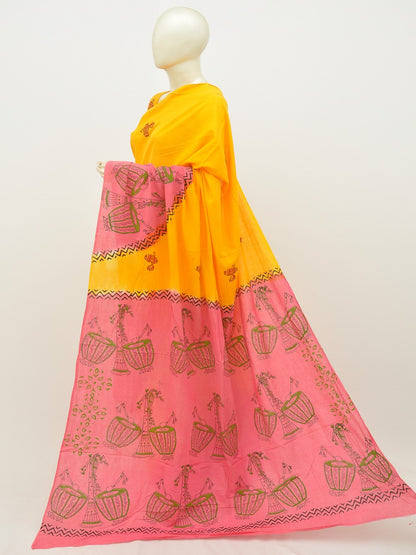 Kalamkari Special Print Cotton Saree [D20112019]
