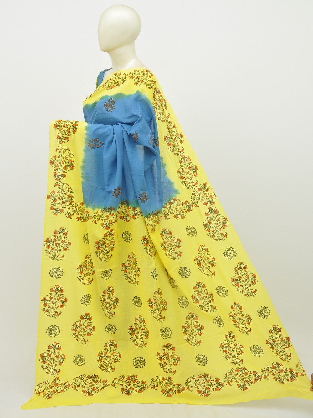 Kalamkari Special Print Cotton Saree [D20112022]