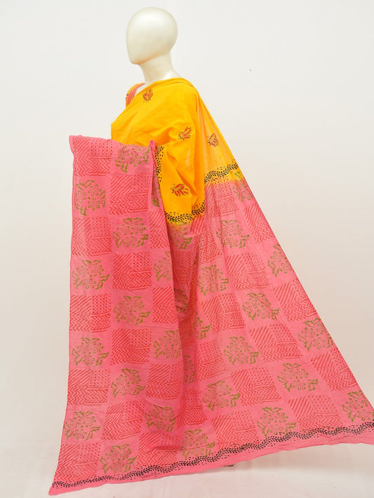 Kalamkari Special Print Cotton Saree [D20112023]