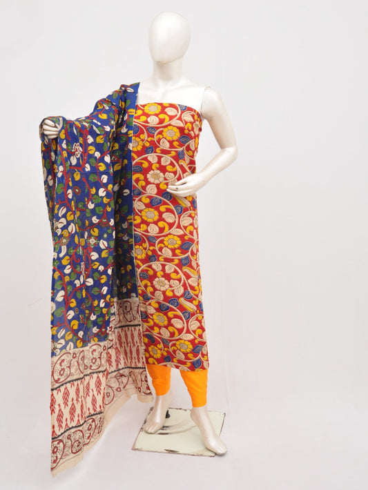 Kalamkari silk dress material Model 3 [D00111001]