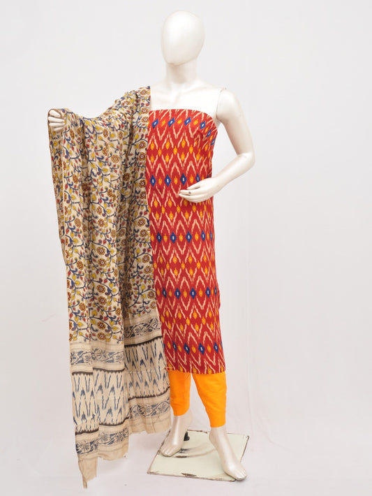 Kalamkari silk dress material Model 3 [D00111002]
