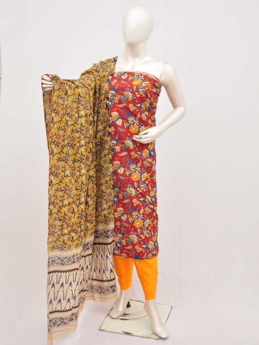 Kalamkari silk dress material Model 3 [D00111003]
