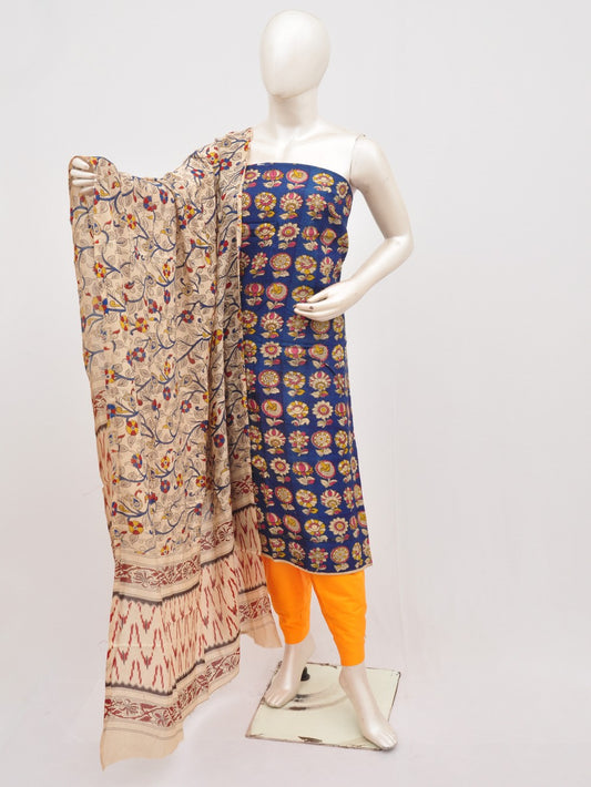 Kalamkari silk dress material Model 3 [D00111006]