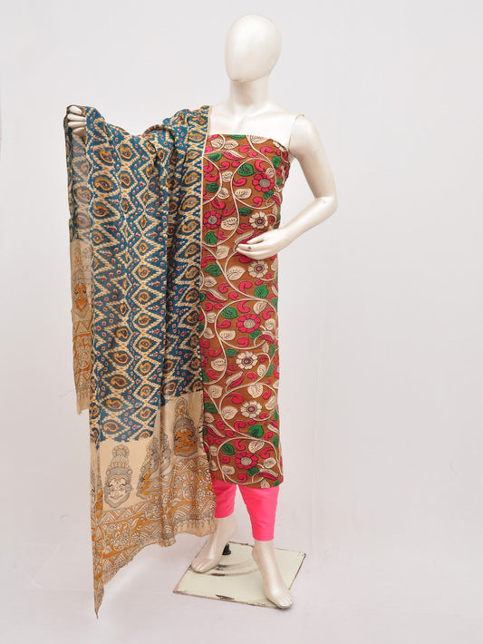 Kalamkari silk dress material Model 3 [D00111008]