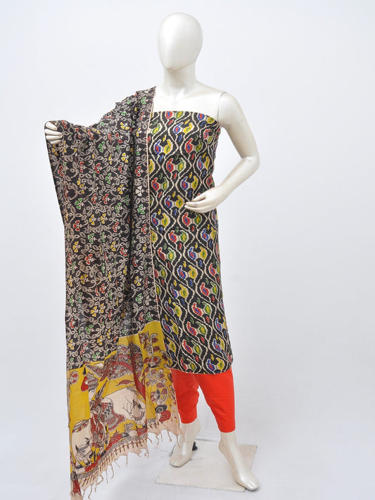 Kalamkari silk dress material Model 3 [D30414004]