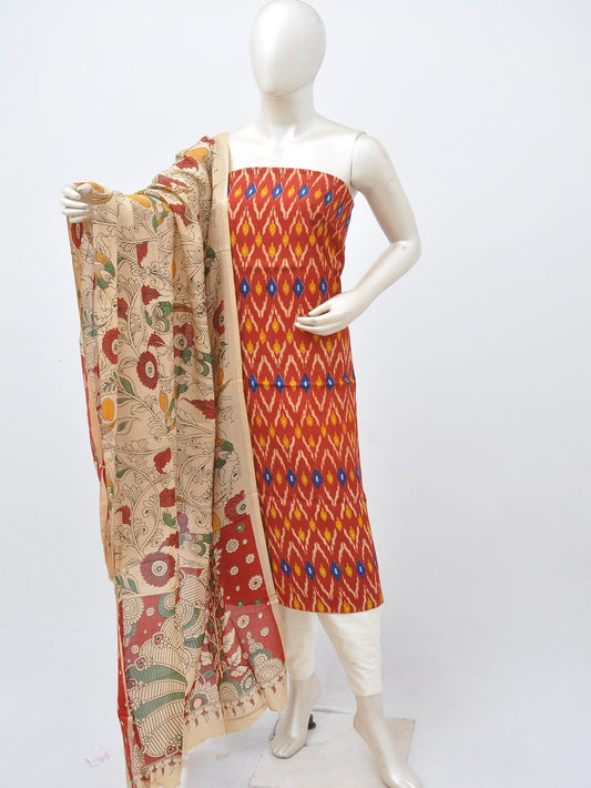 Kalamkari silk dress material Model 3 [D30414006]