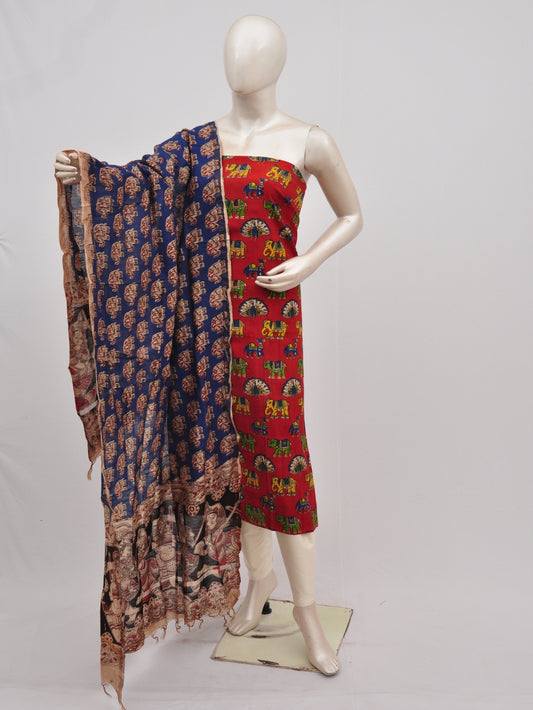 Kalamkari silk dress material Model 3 [D90315022]